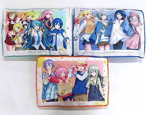 中古】クッション・本体 全3種セット ワイドクッション 「セガ 