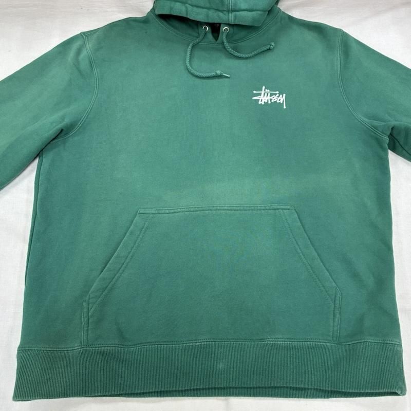 STUSSY ステューシー パーカー 長袖 ショーンフォント 両面