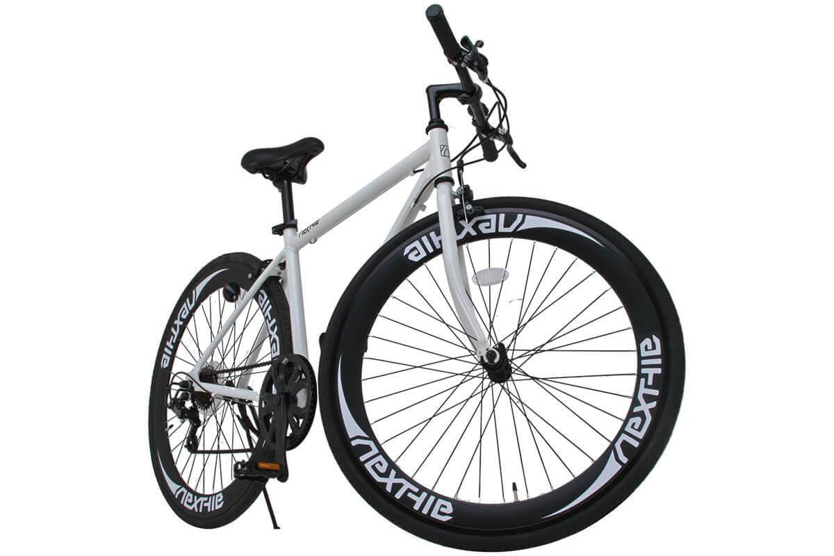 クロスバイク 日本シマノ21段ギア ホワイト 住之江区引き取り3000円Off