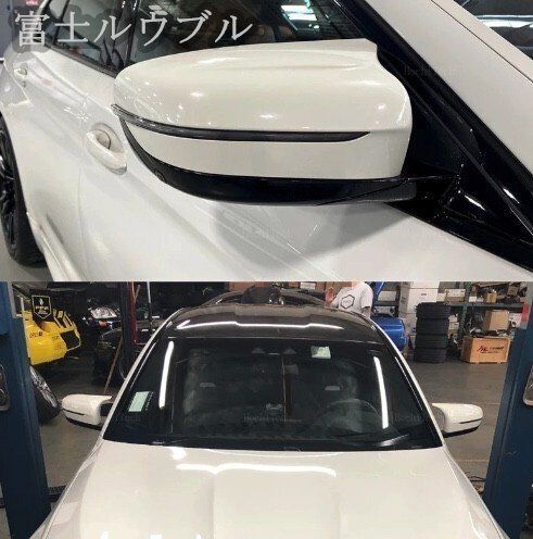 ドアミラーカバー 左右 ペア ホワイト BMW 5シリーズ G30 G31 ドアミラーカバー 左右 ペア ホワイト BMW 5シリーズ G30 G31