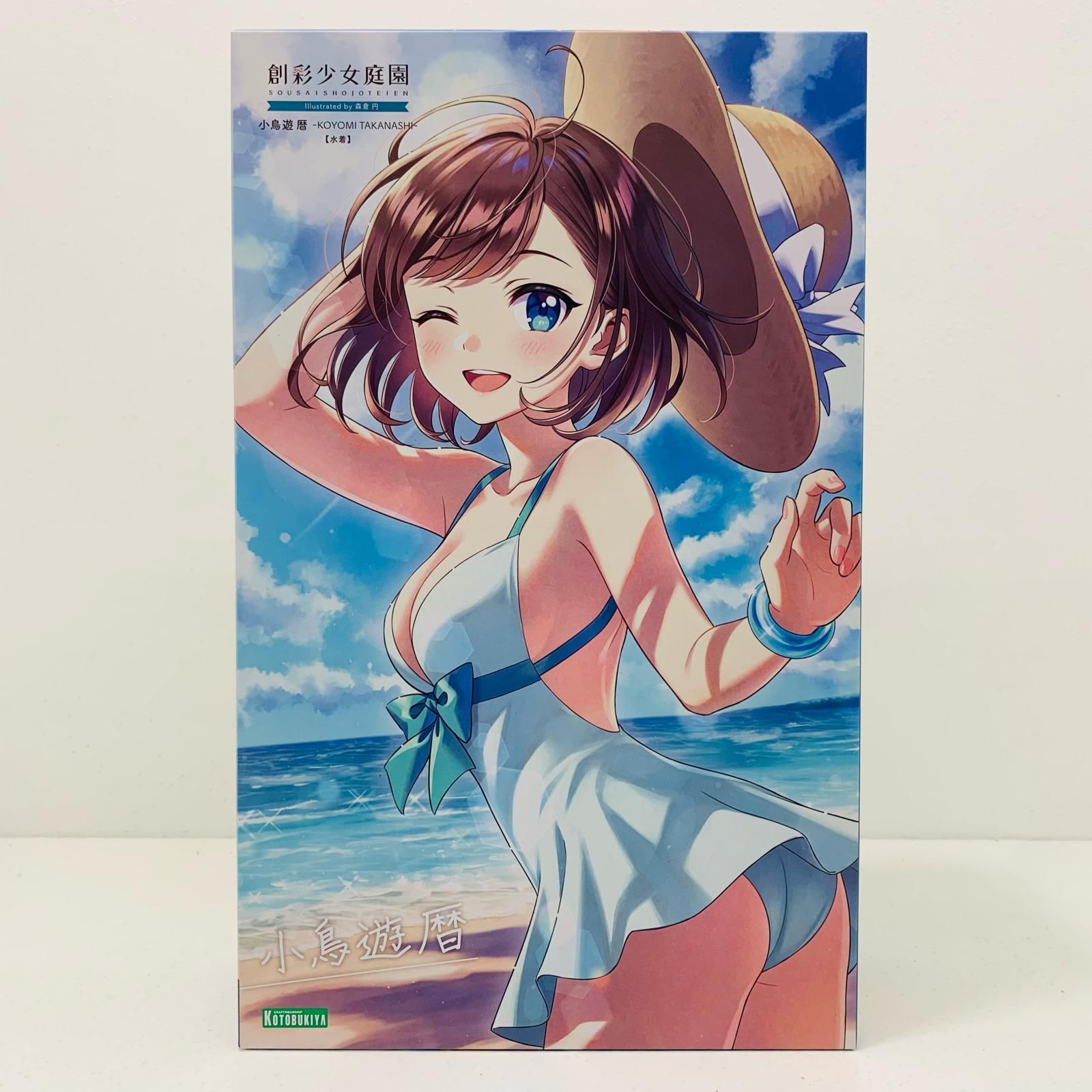 中古 プラモデル 創彩少女庭園 小鳥遊暦(水着) 1/10 2023年製 JK020 【739】 創彩少女庭園 小鳥遊暦[水着] 1/10 プラモデル