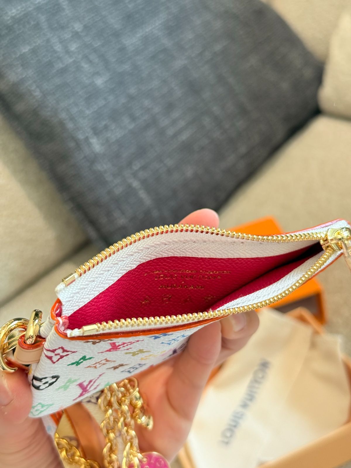 人気ランキング 今日特価】LV キーホルダー コーティング レインボー Monogram 小物