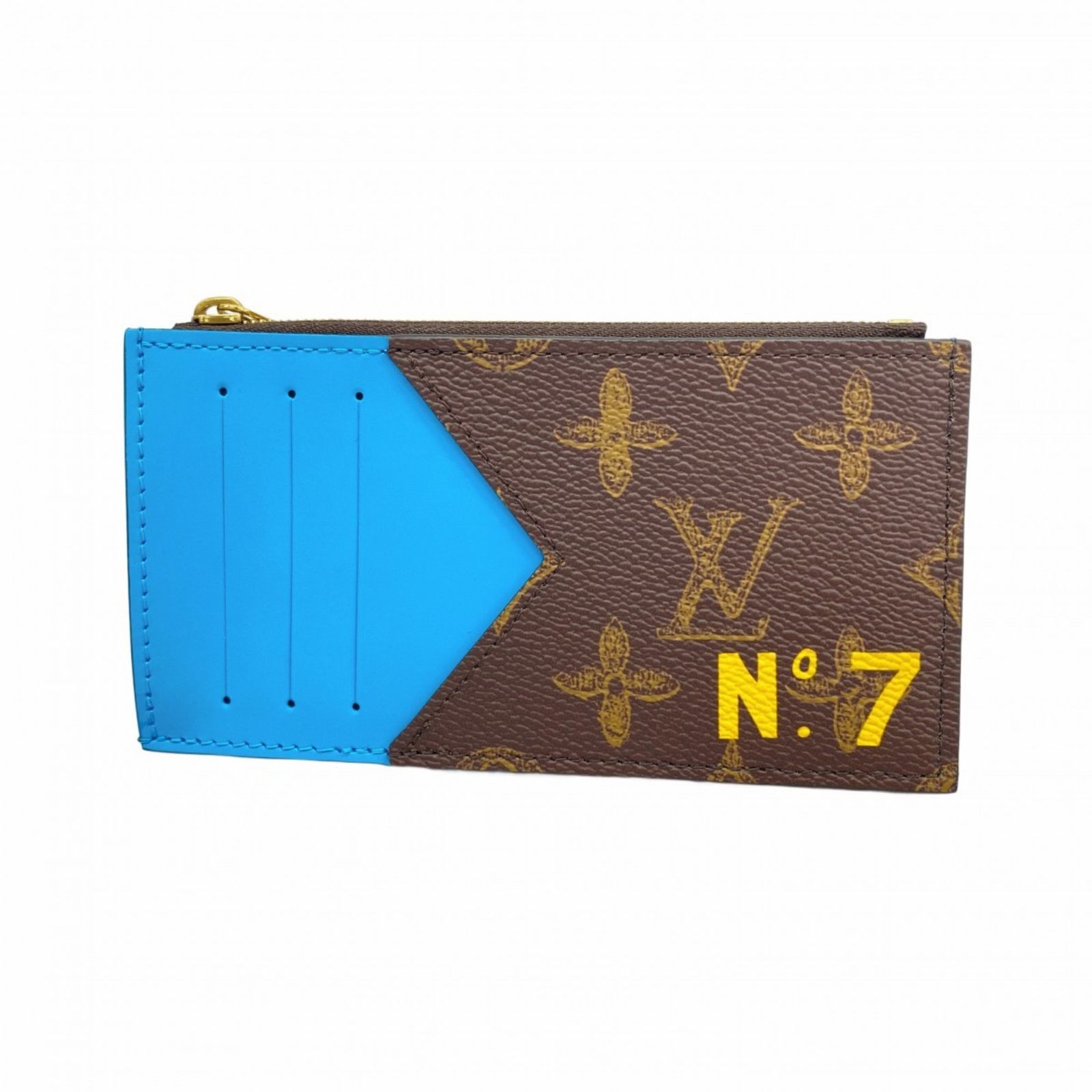 ルイ ヴィトン Louis Vuitton ルイ ヴィトン 財布 コインケース モノグラム コインカードホルダーNo.7 M81256 ブラウン ブルーメンズ レディース