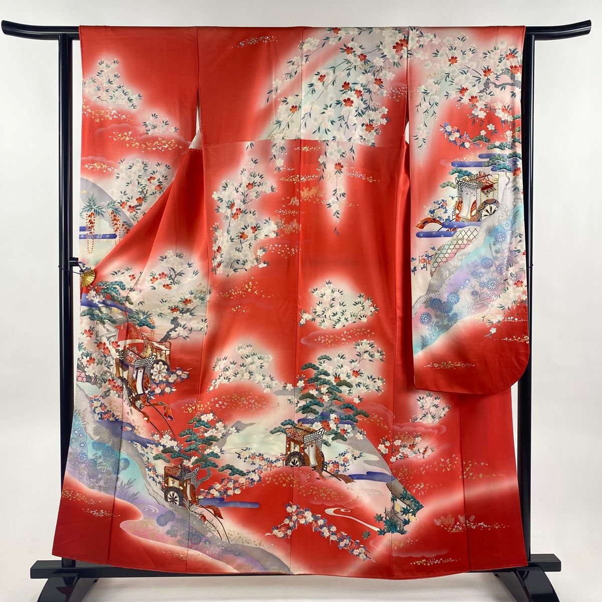 振袖 豪華 金駒 銀駒 金彩 紋意匠 身丈171cm