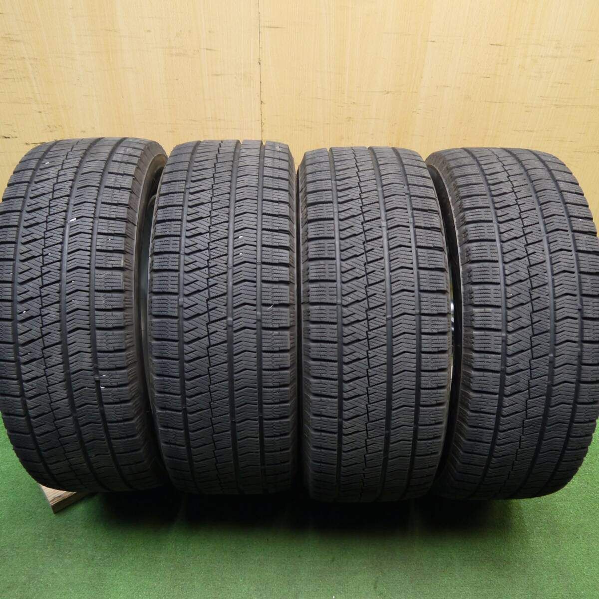 バリ溝‼️ブリヂストンスタッドレスセット2022年製215/60R17ヴェゼル等 バリ溝‼️ブリヂストンスタッドレスセット2022年製215/60R17