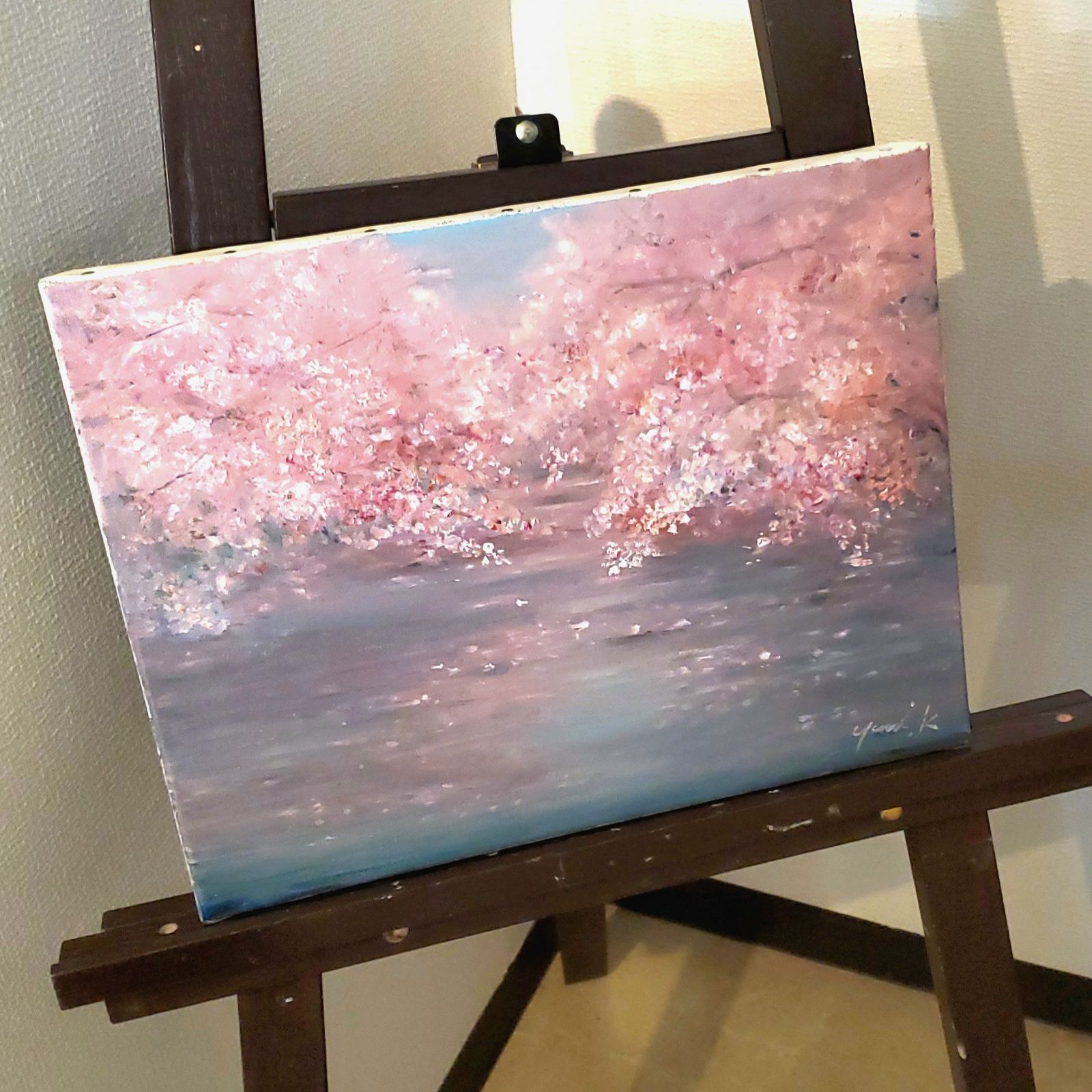 F10号】ジミー大西【フクロウ】肉筆保証/表裏サイン有り/油彩/アクリル