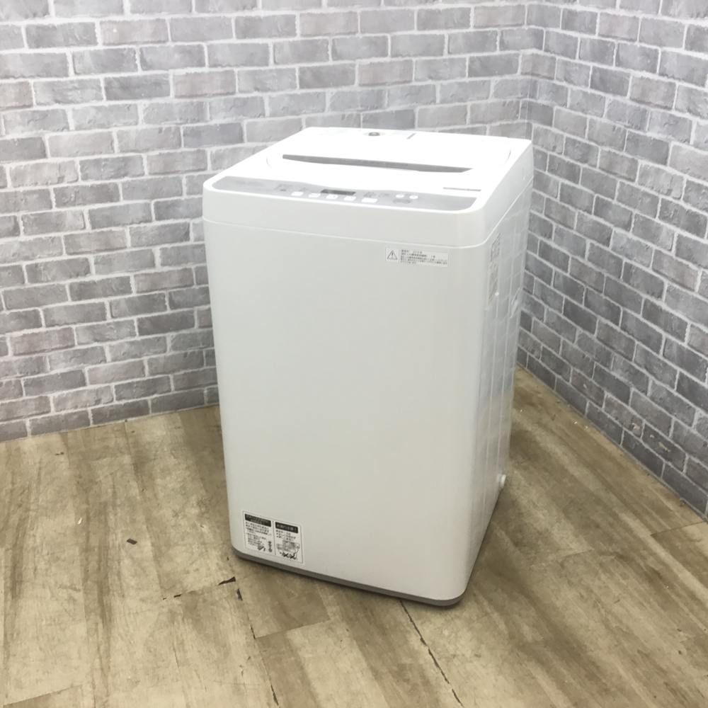 シャープ 洗濯機 4.5kg ES-GE4B-C 縦型 2018年製