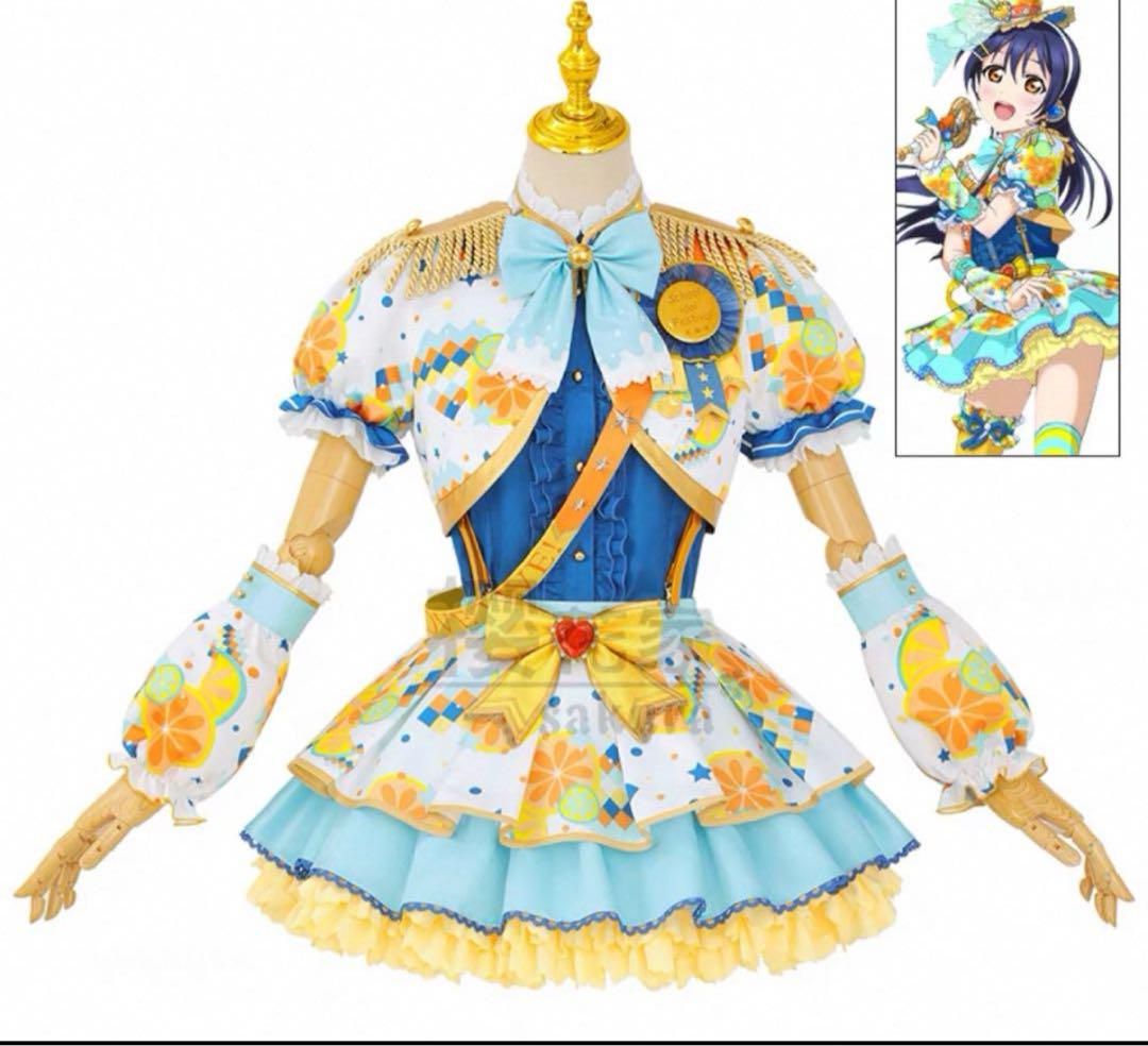 桜花家 ラブライブ 園田海未 アイドル編 覚醒後 コスプレ 衣装 - メルカリ