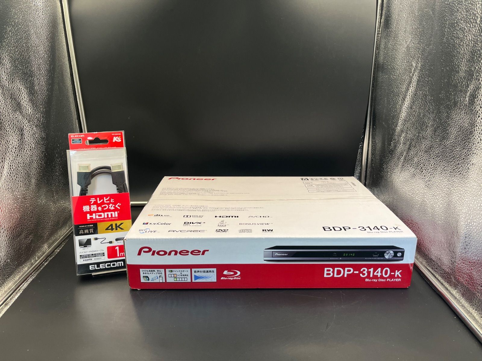 未開封］パイオニアのブルーレイディスクプレーヤー「BDP-3140-K
