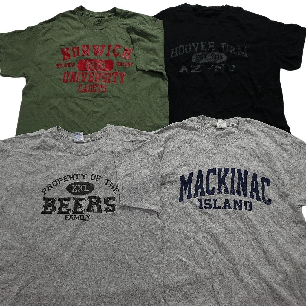 カレッジ風 半袖Tシャツ