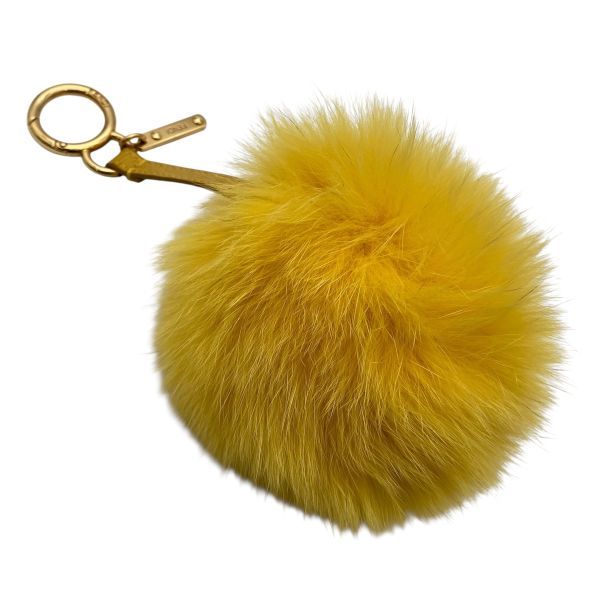 ○ 美品 フェンディ FENDI ファー ポンポンチャーム