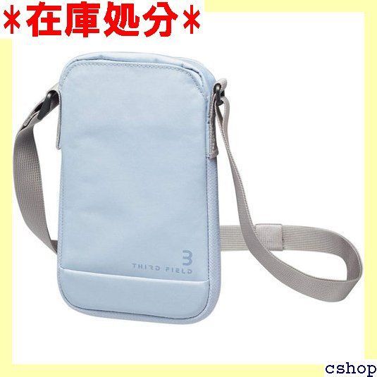 コクヨ 立てる スマホポーチ THIRD FIELD ライトブルー TFD-S11LB 1376