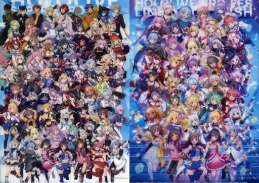 中古】クリアファイル 集合(hololive 3rd fes. Link Your