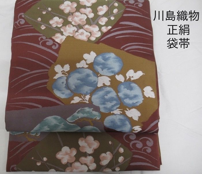 驚きの値段 川島織物 松模様の織り出し袋帯 着物 着物 - 80.78.240.59