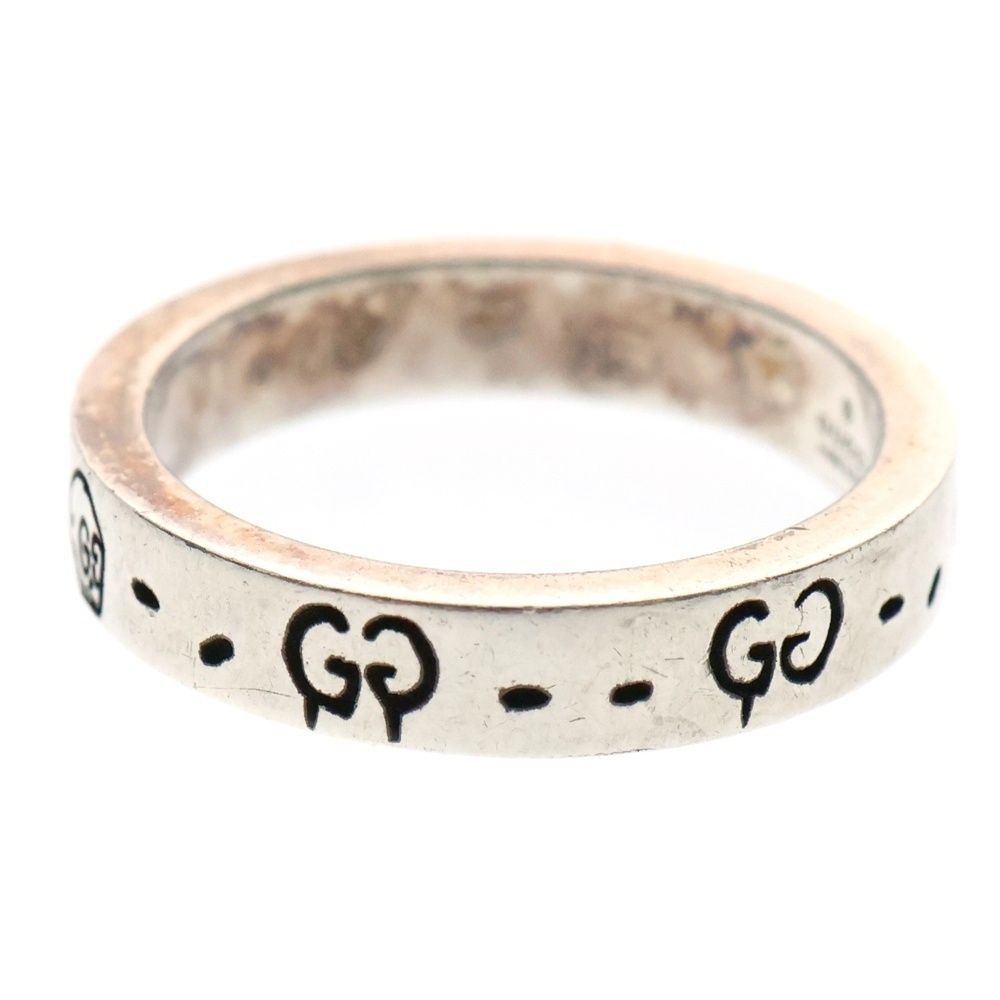 グッチ 指輪 シルバー リング ガイコツ ゴースト GG GUCCI グッチ