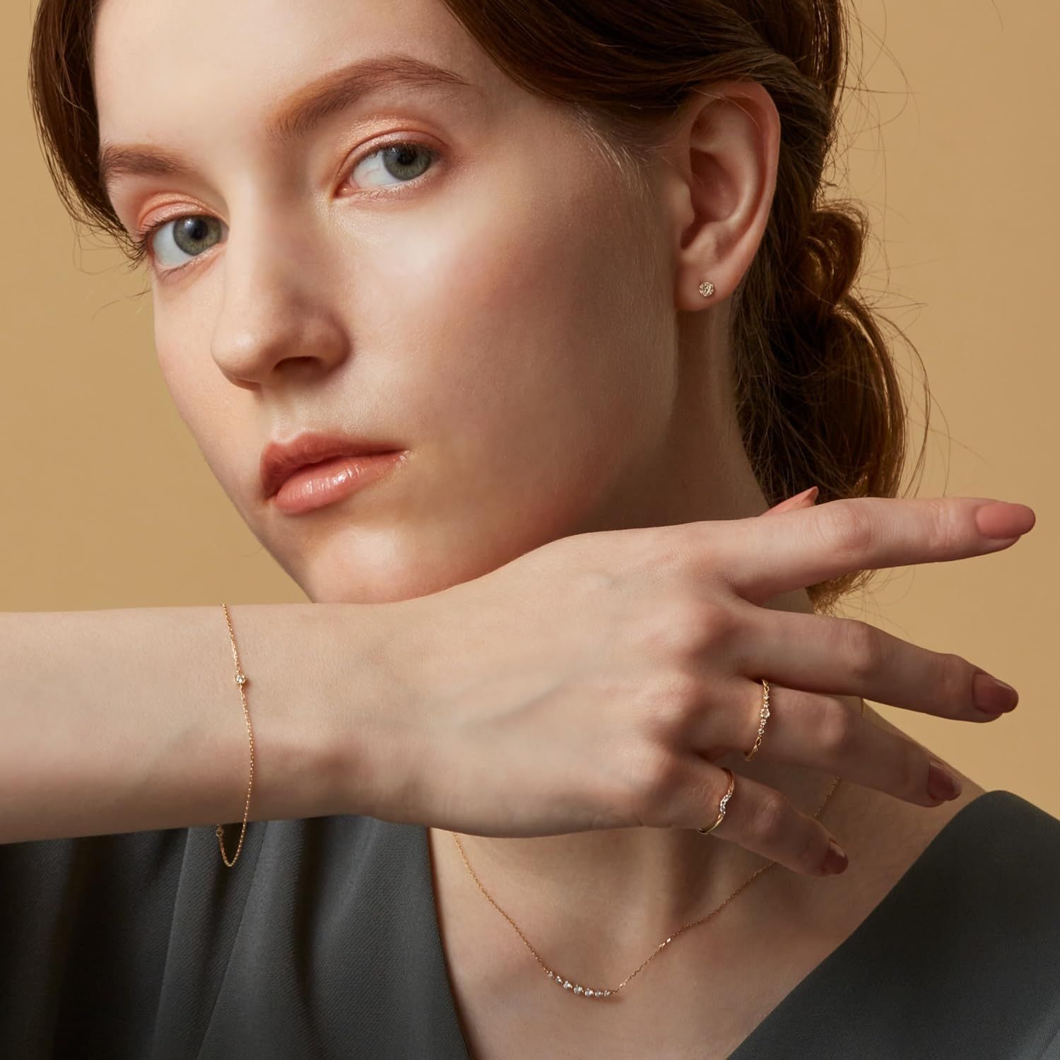 数量 K18ダイヤモンドブレスレット 1012411435308999 agete アガット