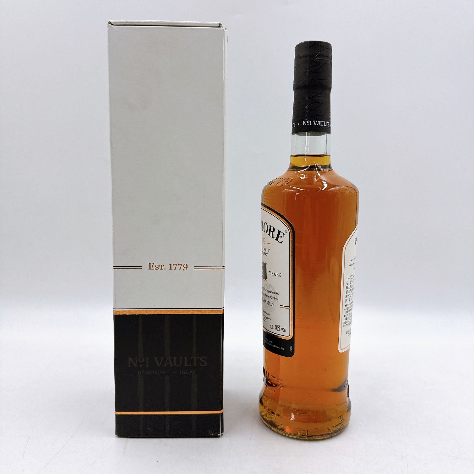 飲料・酒 【未開栓】BOWMORE EST 1779 ボウモア 12年 シングルモルト
