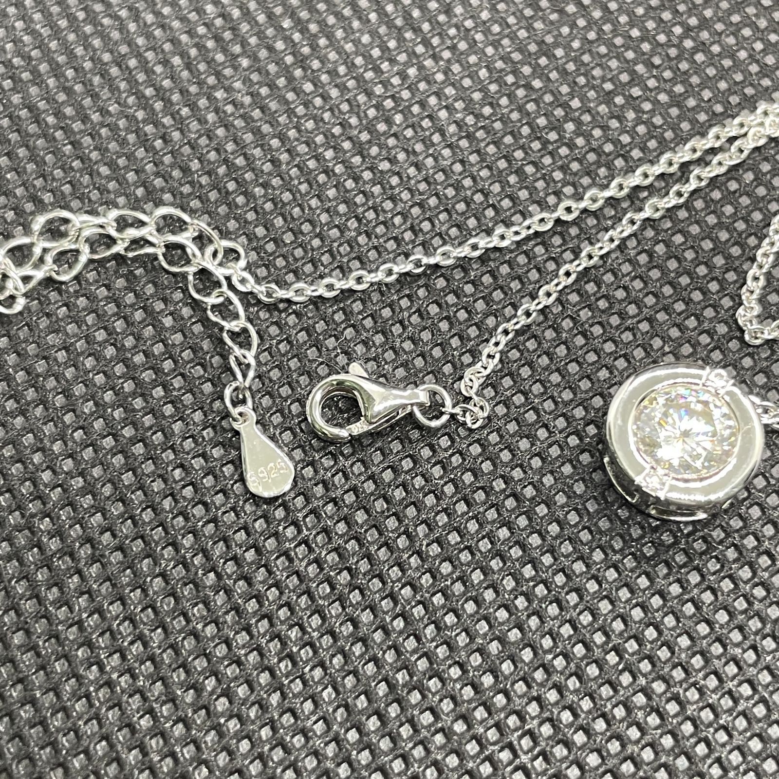 1ct モアサナイトネックレス 【AW2】 - メルカリ