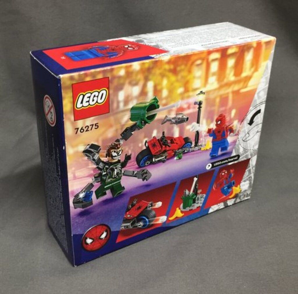 イブヌ　送料分 LEGO LEGO スパイダーマンとドクター・オクトパスのバイク