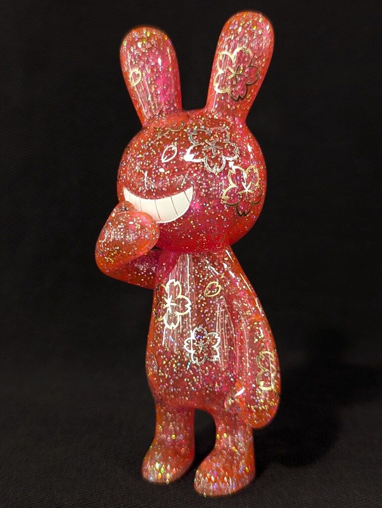 BLACKRABBiT SOFT VINYL FIGURE ブラックラビット クリア成型/ピンク