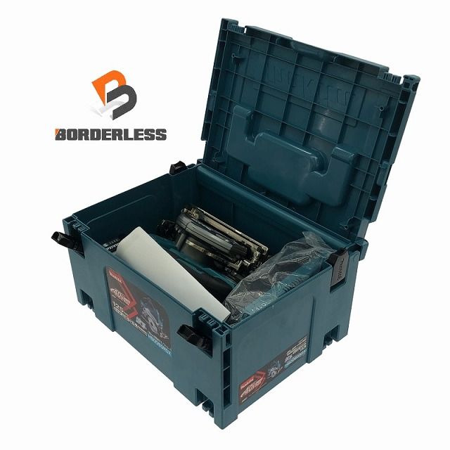 makita マキタ 40V 125mm 充電式マルノコ HS006GRDX 青|ブルー バッテリー2個 2.5Ah 充電器 ケース 109209