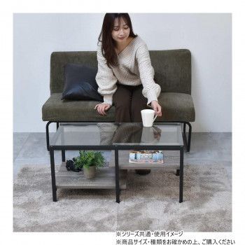 B.Bファニシング ガラスセンターテーブル