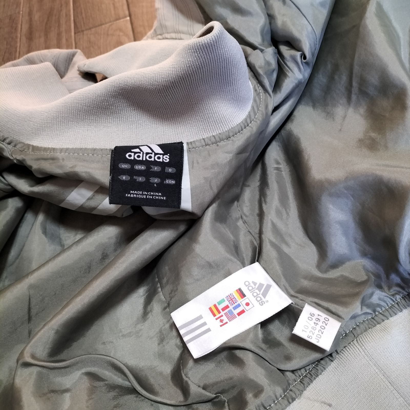 美品☆00s old adidasトラックジャケット ジャージ トップス アウター 