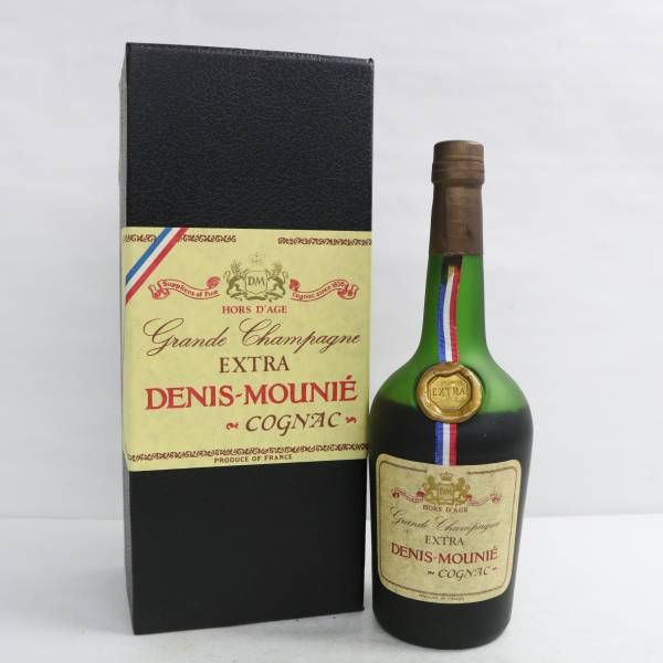 DENIS MOUNIE（ドゥニ ムニエ）エクストラ グランド シャンパーニュ 40％ 700ml ※液漏れ跡、液面低下 R24F080012