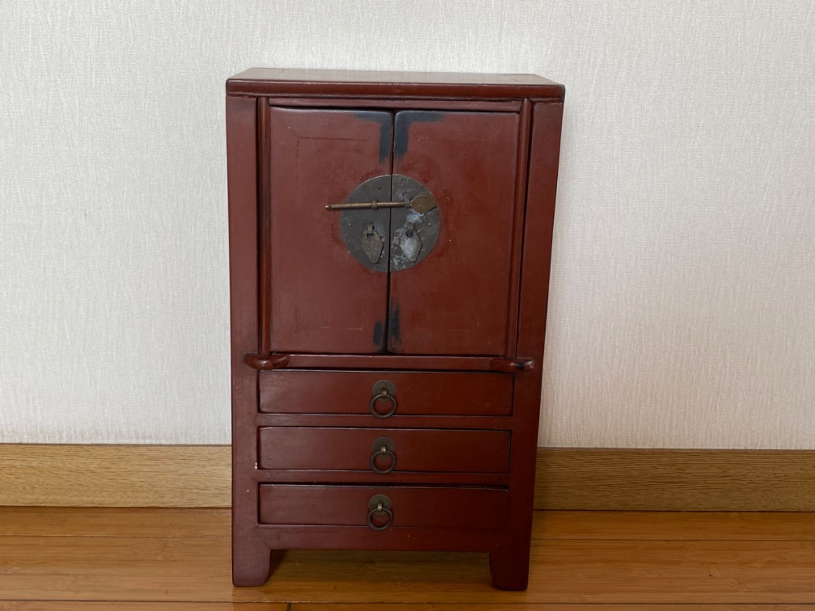アンティーク 宝箱 李朝 収納箱 家具 チェスト