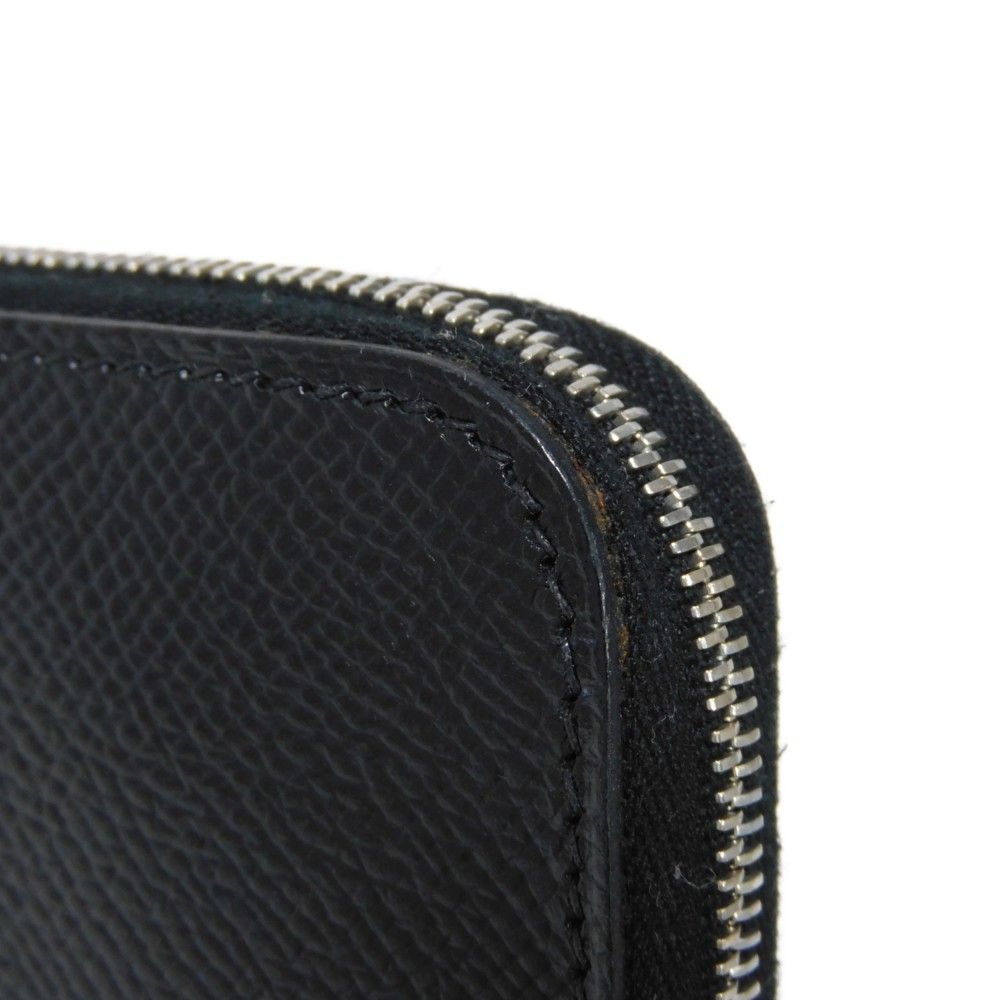 HERMES エルメス アザップ ロング クラシック 箔押し ロゴ ラウンド