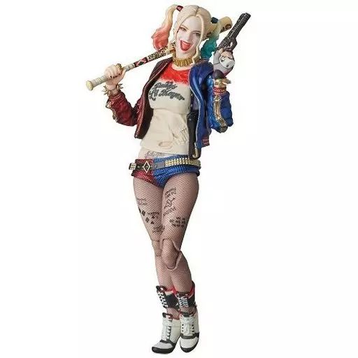 中古】フィギュア MAFEX HARLEY QUINN -ハーレイ・クイン