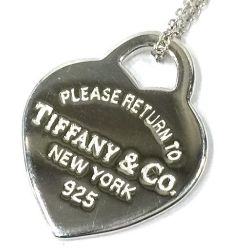 Tiffanyu0026Co. リターントゥ ハートタグ ネックレス レディース