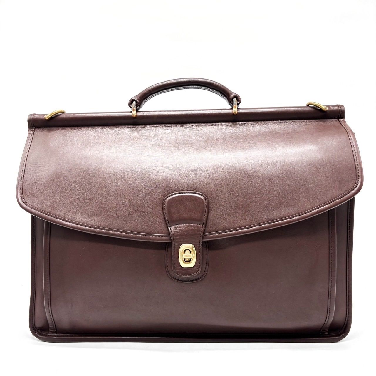 OLD COACH オールドコーチ 2wayビジネスバッグ レザー ゴールド金具 希少✨オールドコーチ レザー 2way ビジネスバッグ ゴールド金具