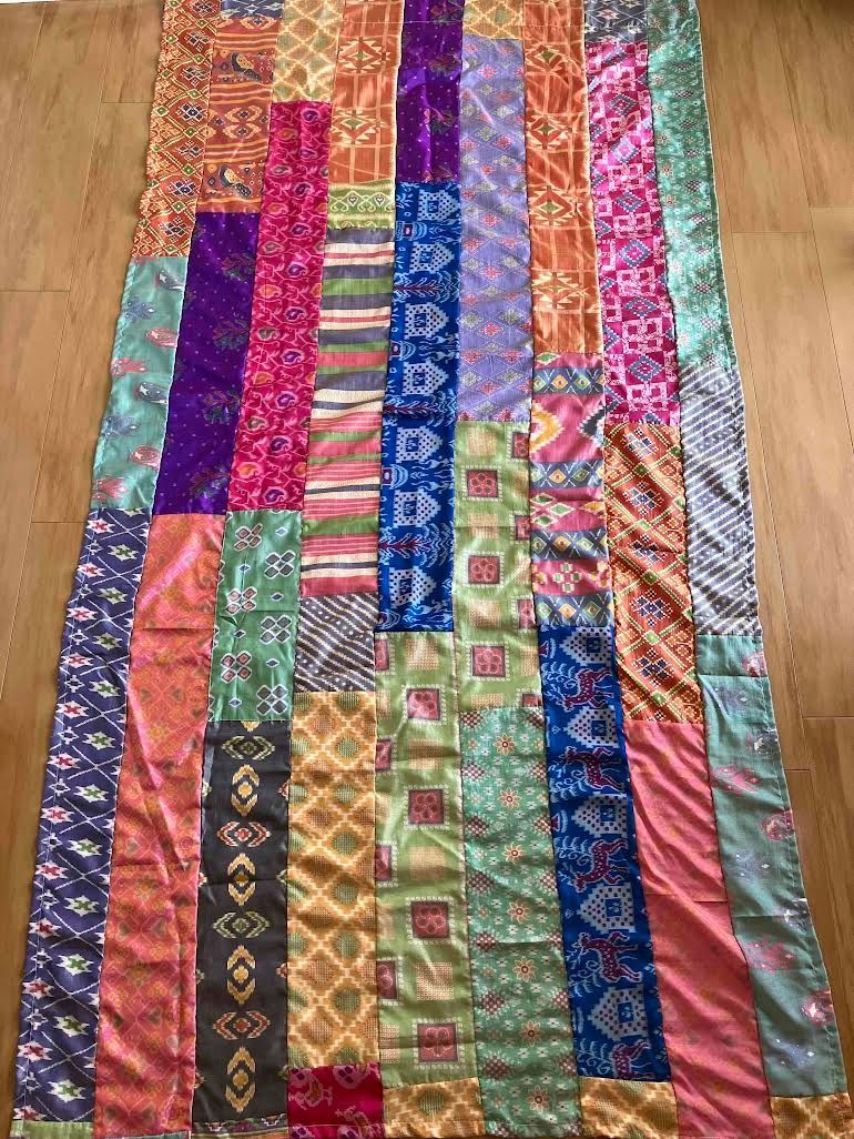 シルク カーテン インドサリー #A2 シングル - メルカリ