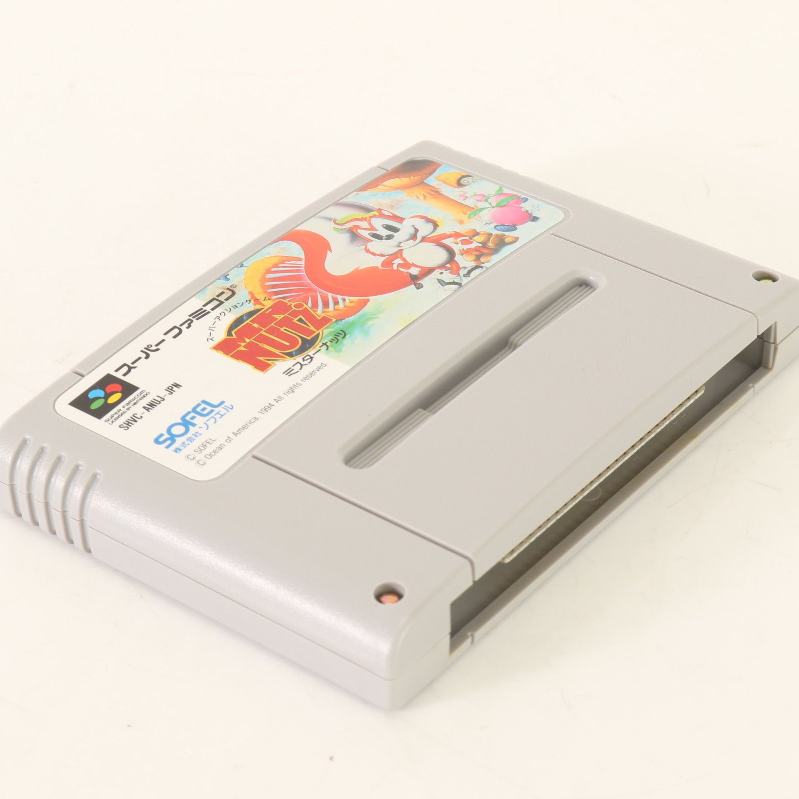 □極美品□MR NUTZ ミスターナッツ□スーパーファミコン□ソフト