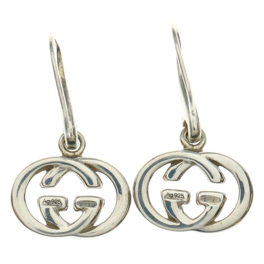 GUCCI グッチ ダブルGロゴ ピアスセット シルバー