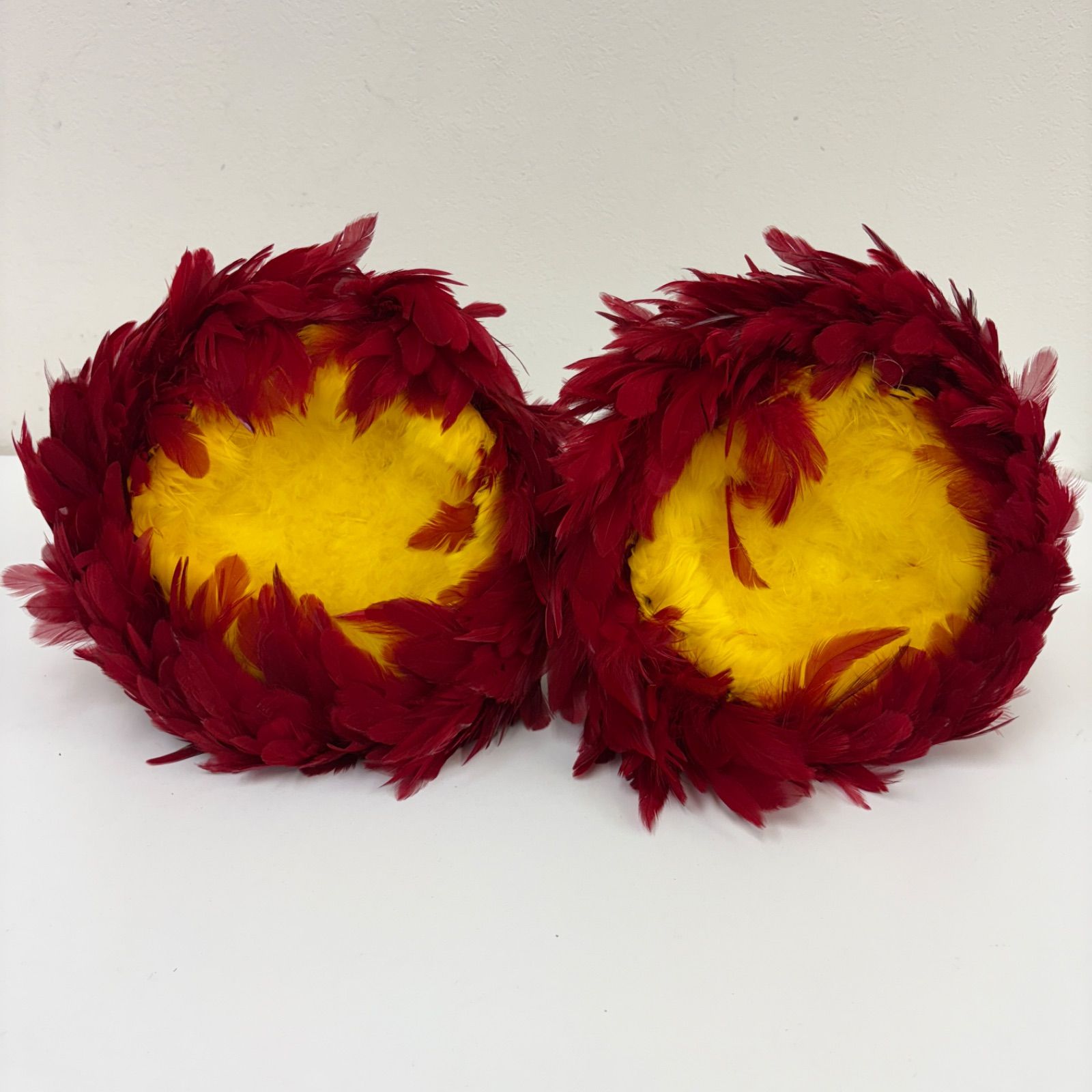 フラダンス　ウリウリ　着脱式　2個セット ウリウリの羽根【アウアナ用2個セット】着脱式 ゴムひもタイプ