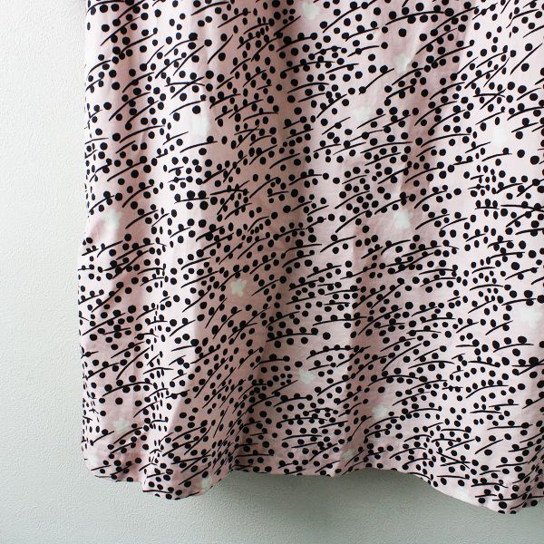marimekko マリメッコ NURMIKKO ワンピース 34/ピンク コットン  