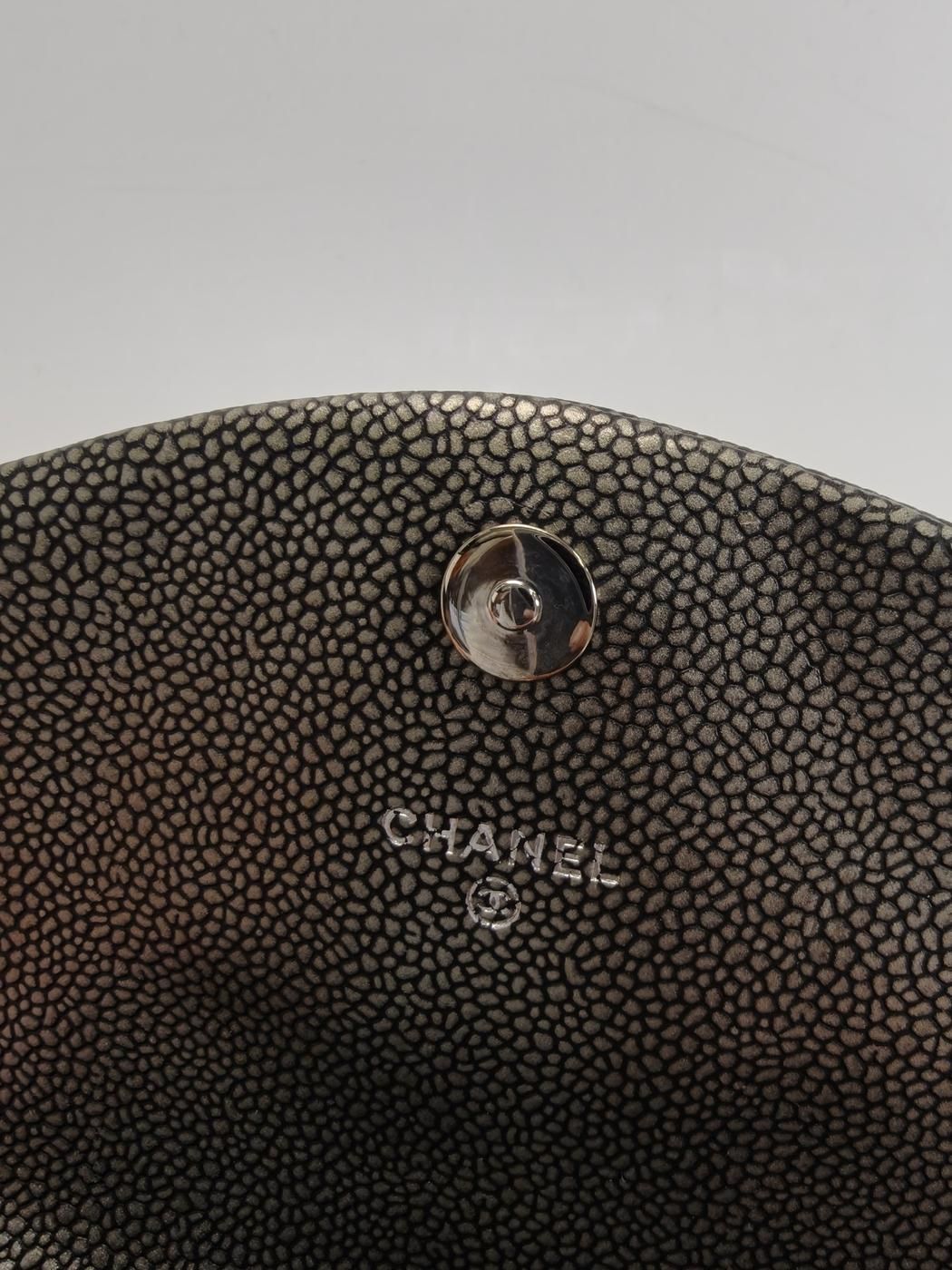 CHANEL ハーフムーン チェーンウォレット 財布 ブラック 9646 シャネル CHANEL ハーフムーン チェーンウォレット 財布 ソフト