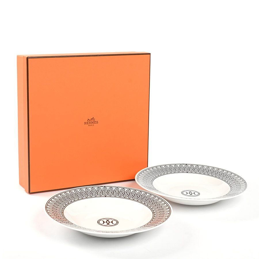 HERMES エルメス 食器 HデコデザートプレートNo.1