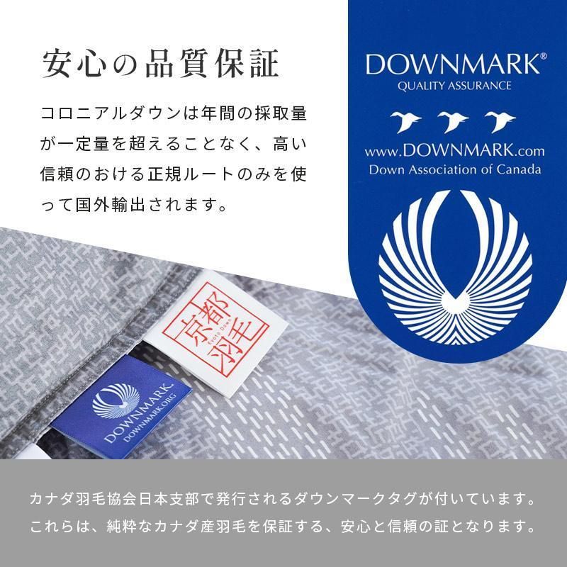 京都羽毛 カナダ産グースダウン93％
