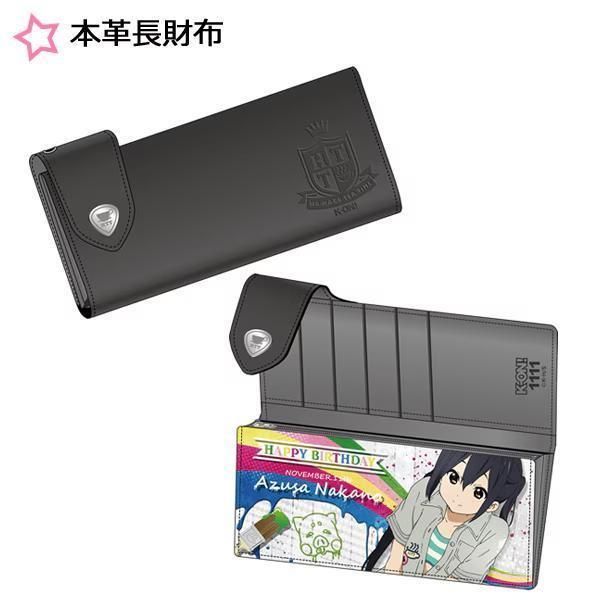 未使用 けいおん! 本革長財布 中野梓 Birthday記念ver. 80A8637