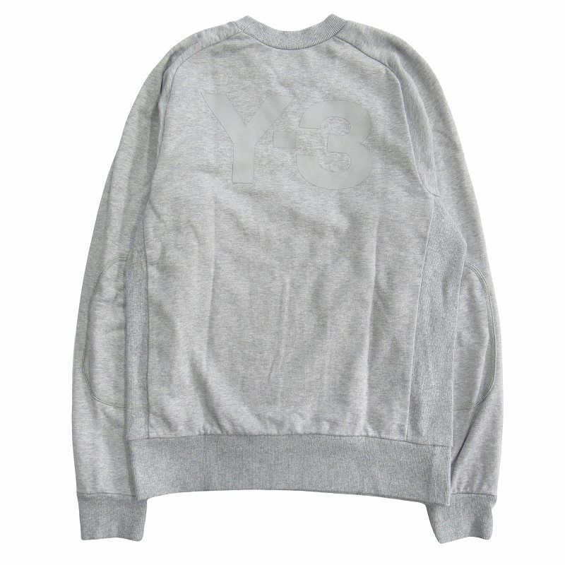 【美品】Y-3 ワイスリー ヨウジヤマモト クラシック スウェット ベージュ M 美品 ワイスリー Y-3 ヨウジヤマモト Yohji Yamamoto バックロゴ