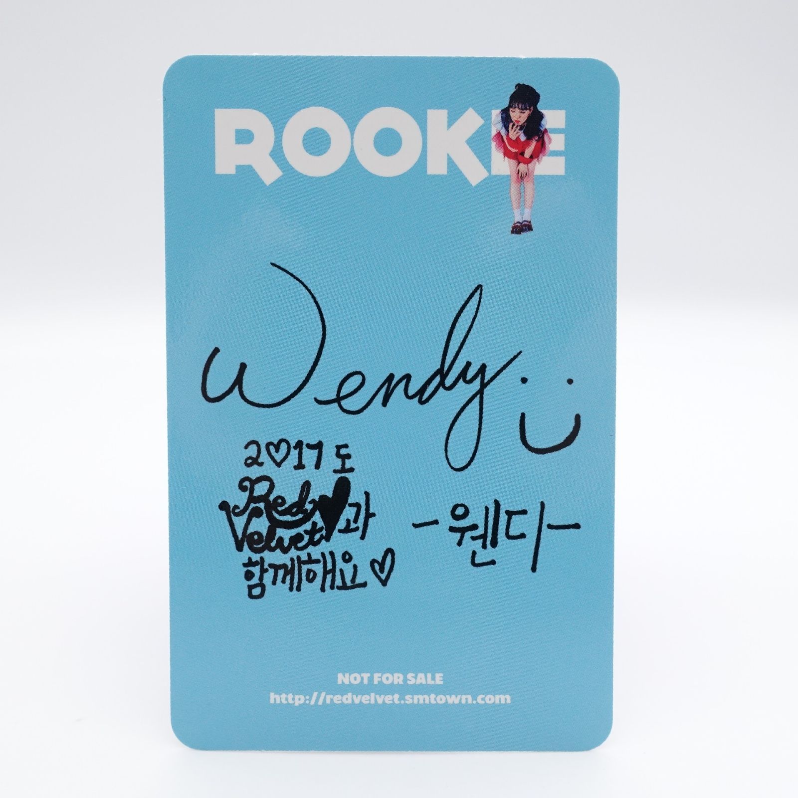 redvelvet ウェンディ Wendy Rookie レッドベルベット レドベル トレカ