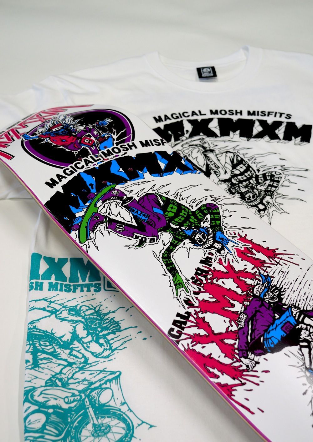 【限定25枚】 8.0インチ MAGICAL MOSH MISFITS マジカルモッシュミスフィッツ MxMxM SKATE ZOMBIES DECK スケートボード デッキ