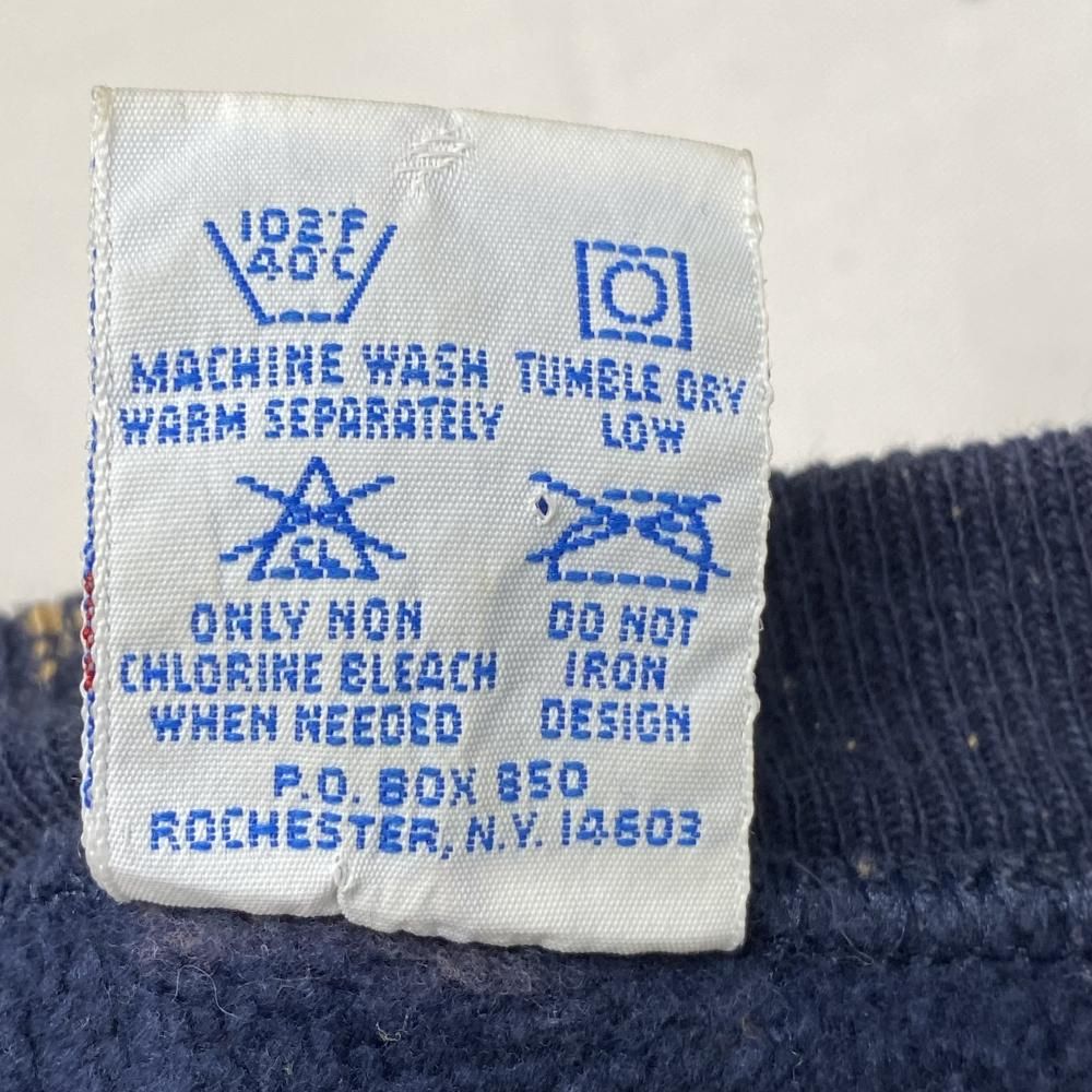 中古】90s Champion RW スウェット サイズXXL 目あり USA製 ブリーチ