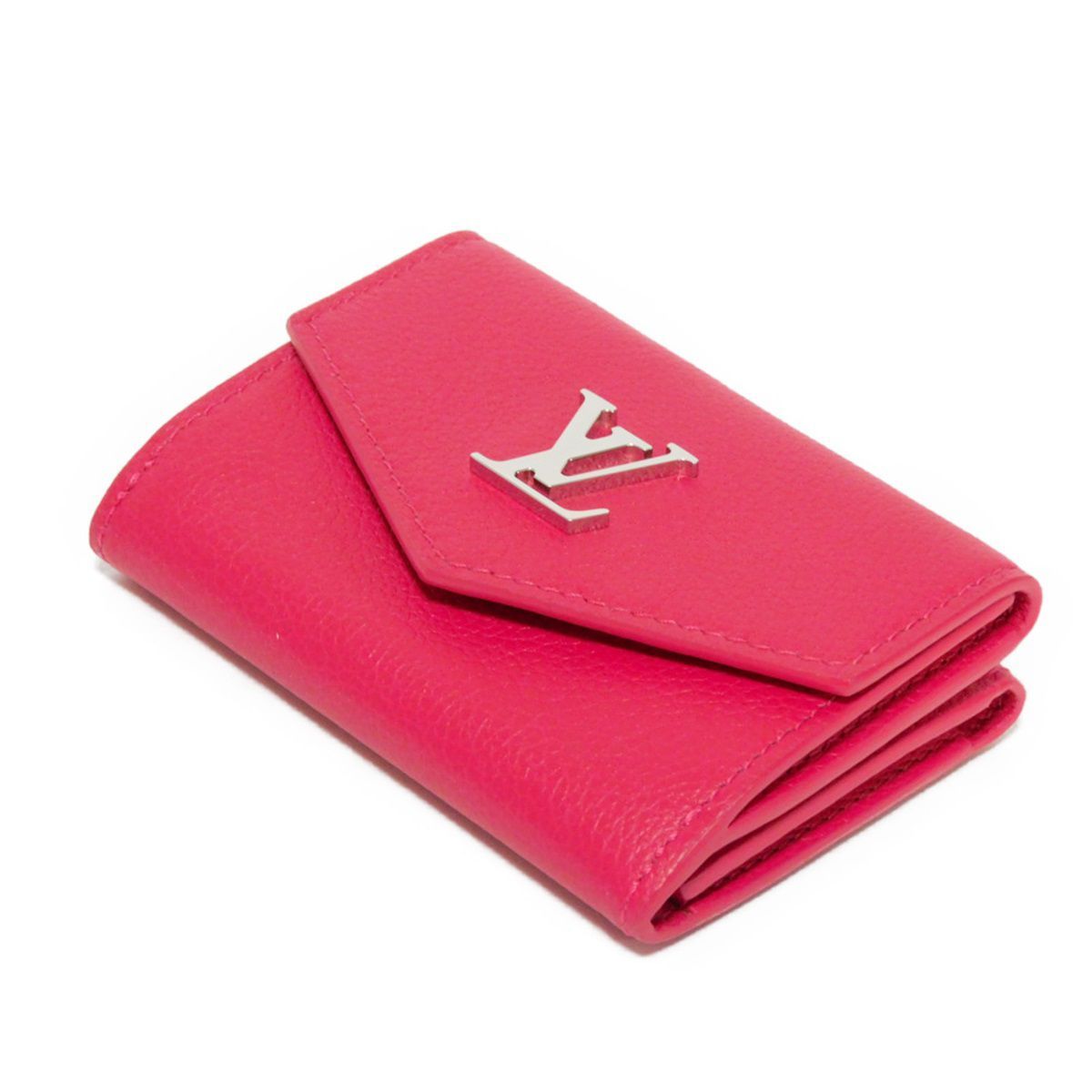 LOUIS VUITTON ルイ・ヴィトン ポルトフォイユ ロック ミニ ピンク LV