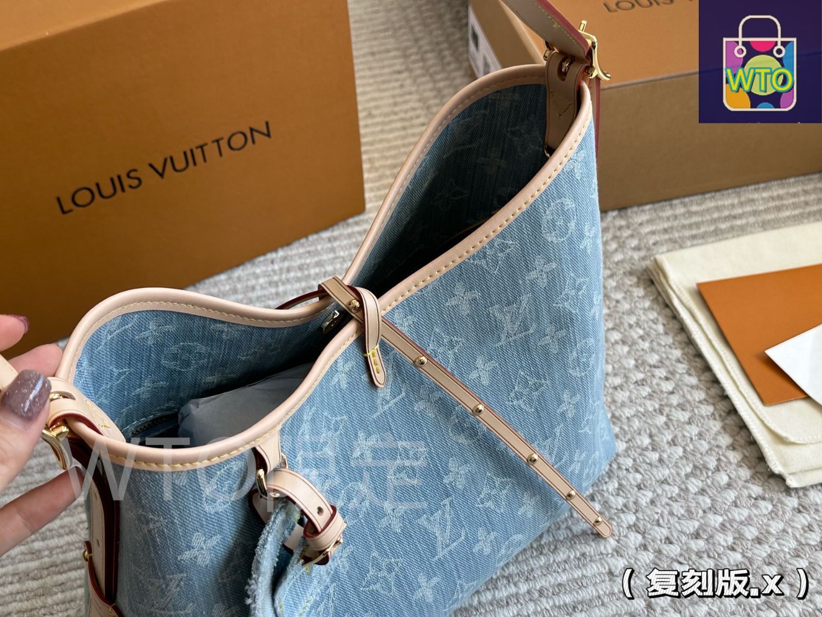 今日特価】Louis Vuitton Carryall Denim ～ルイ・ヴィトン