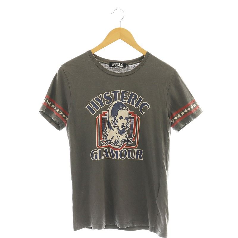 HYSTERIC GLAMOUR カットソー メッシュ生地 ヒスガール 初期ロゴ