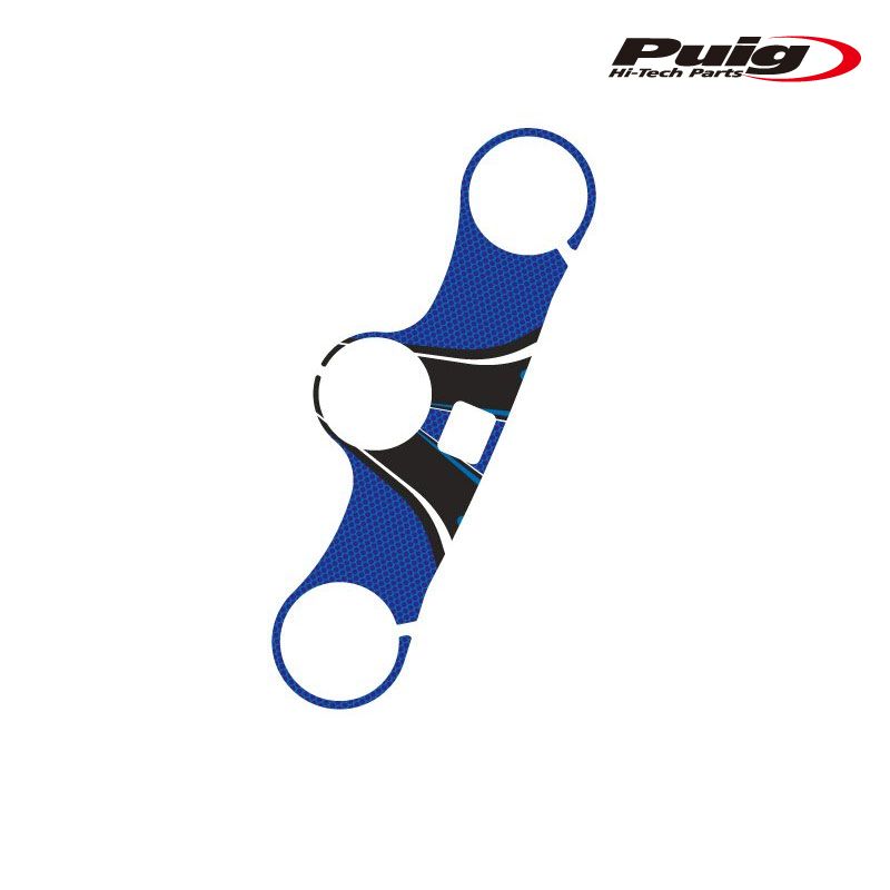 Puig 20495A RADIKAL YOKE PROTECTOR [BLUE] HONDA CBR1000RR-R